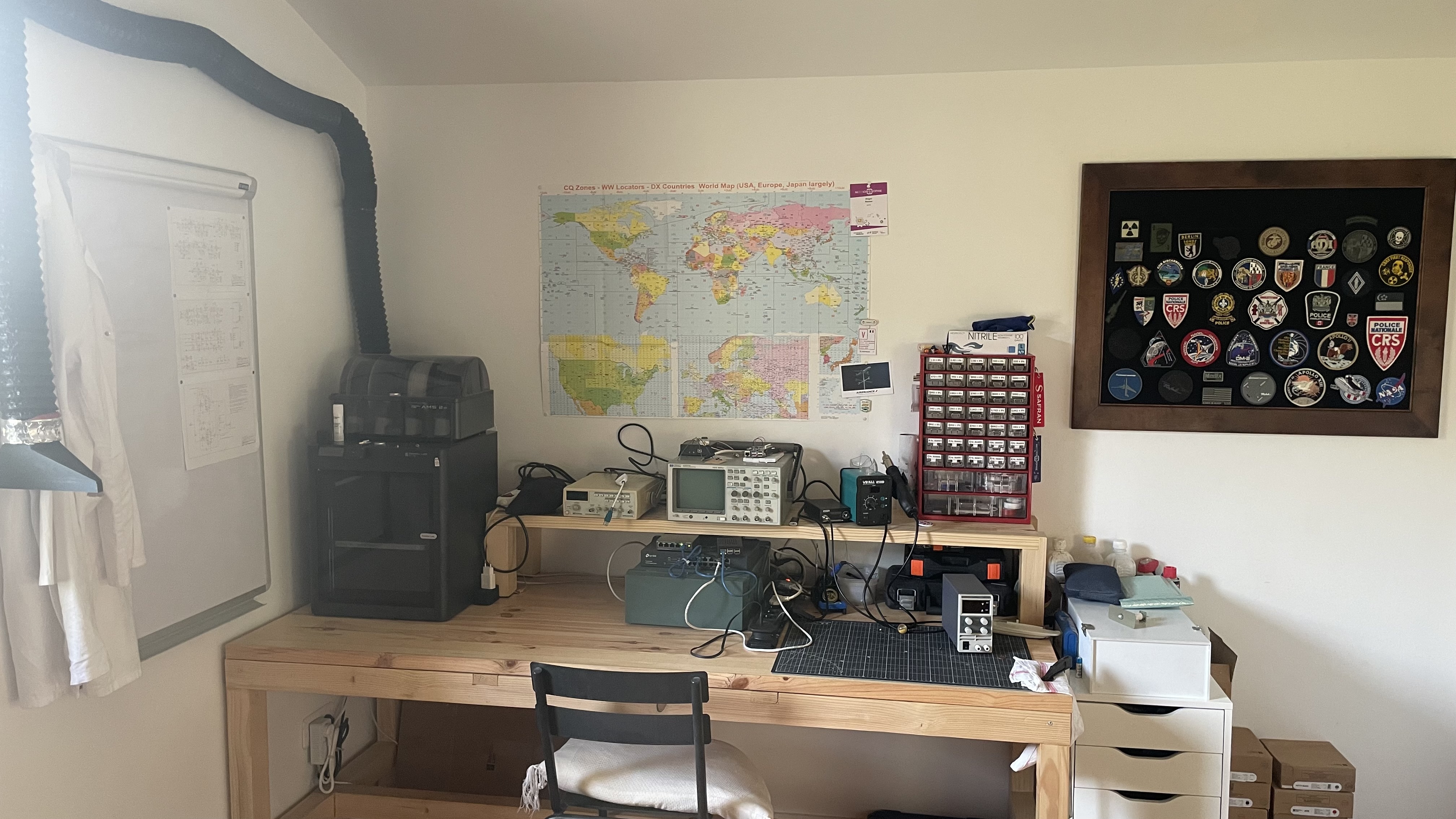 Radio lab workspace